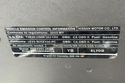 2023 Nissan Sentra SV Xtronic CVT