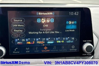 2023 Nissan Sentra SV Xtronic CVT