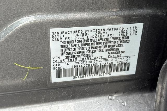 2023 Nissan Sentra SV Xtronic CVT