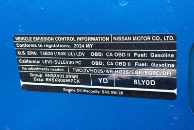 2024 Nissan Sentra SV Xtronic CVT