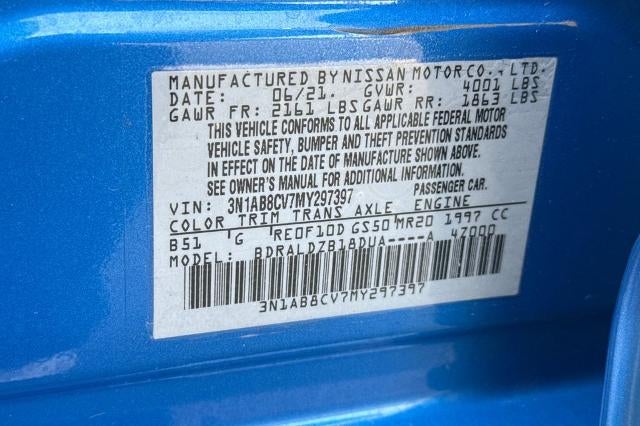 2021 Nissan Sentra SV Xtronic CVT