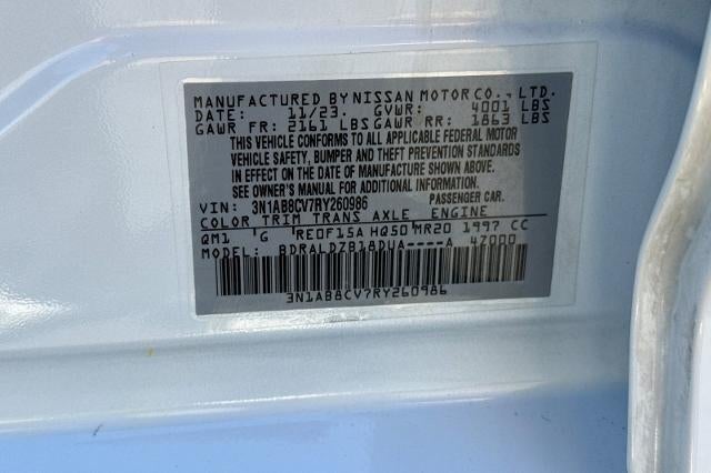 2024 Nissan Sentra SV