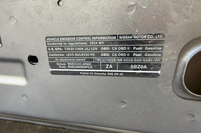 2024 Nissan Sentra SV Xtronic CVT