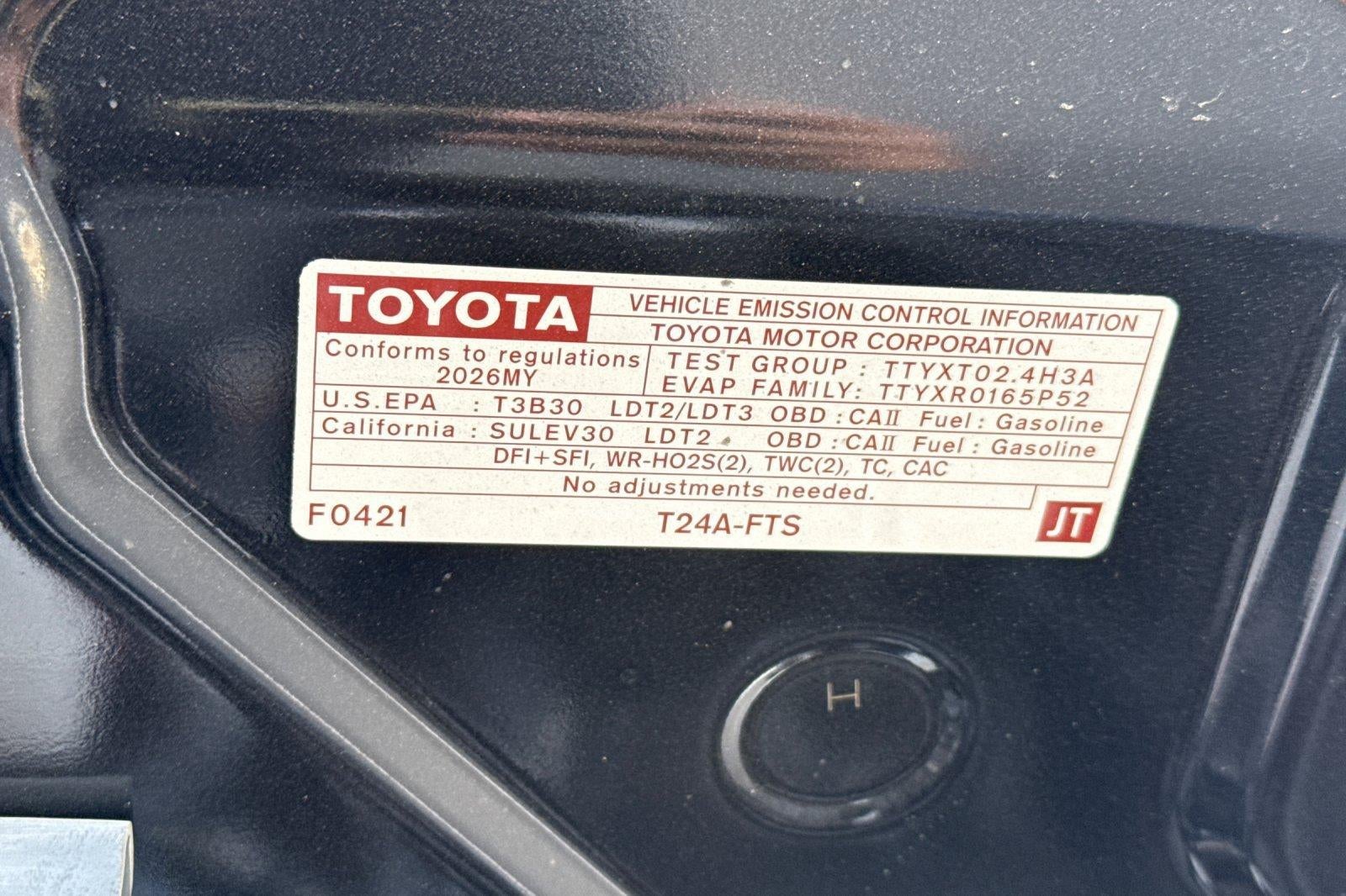 2026 Toyota Tacoma 4WD SR5