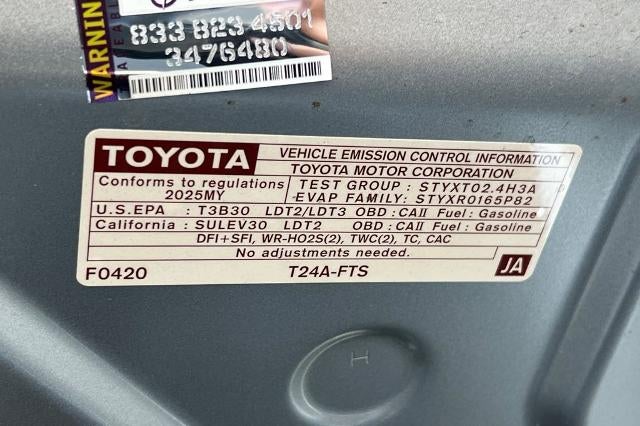 2025 Toyota Tacoma 4WD SR