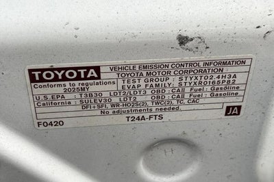 2025 Toyota Tacoma 4WD SR