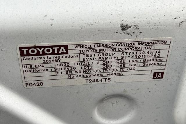 2025 Toyota Tacoma 4WD SR