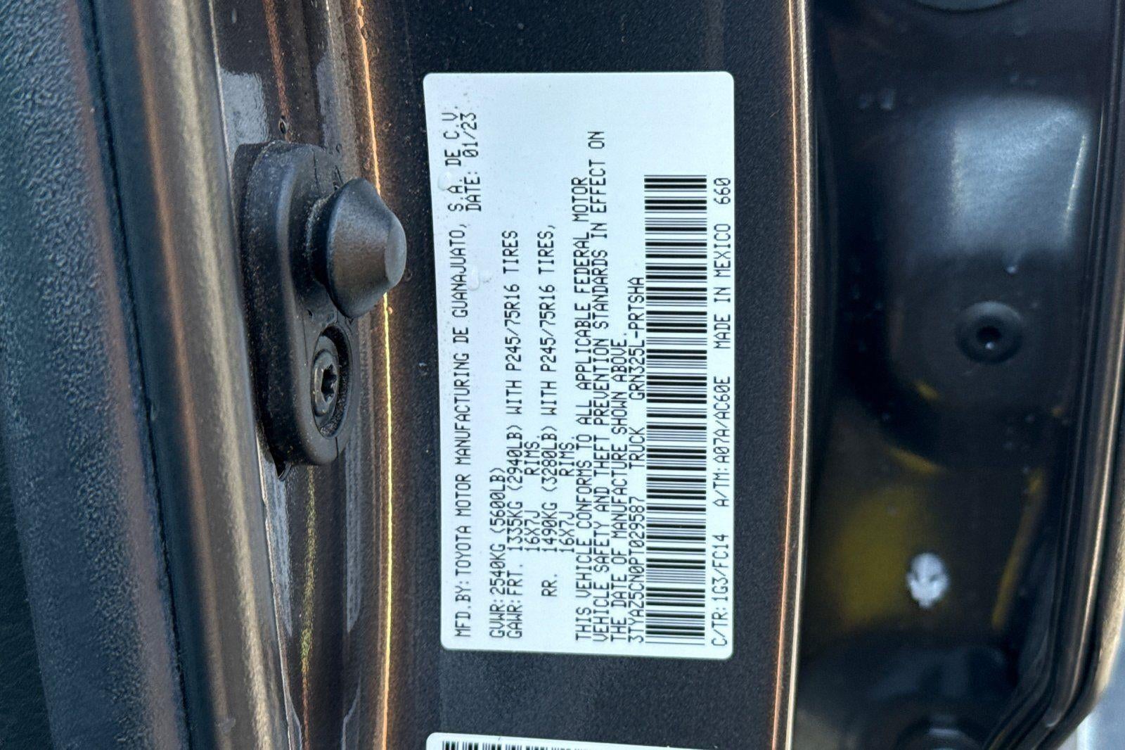 2023 Toyota Tacoma SR5 V6