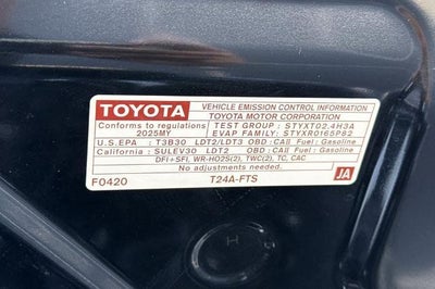2025 Toyota Tacoma SR