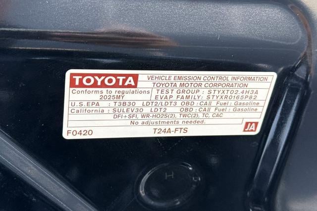 2025 Toyota Tacoma SR
