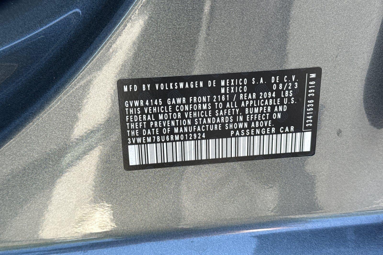 2024 Volkswagen Jetta 1.5T SE