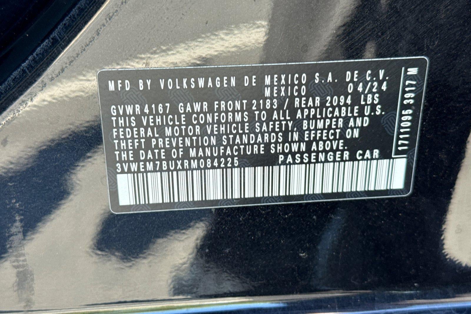 2024 Volkswagen Jetta 1.5T SE