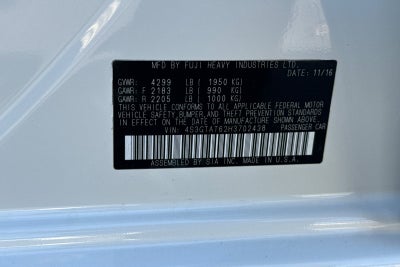 2017 Subaru Impreza Limited