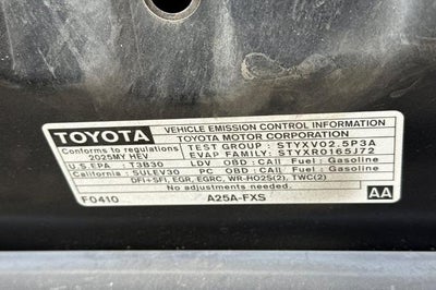 2025 Toyota Camry LE