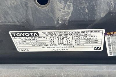 2025 Toyota Camry LE