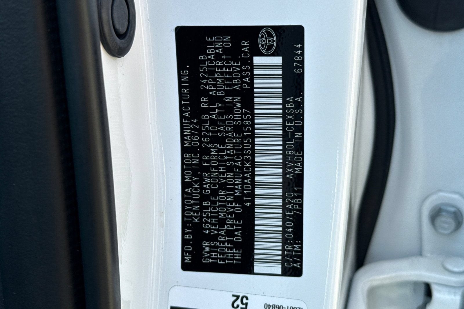 2025 Toyota Camry SE