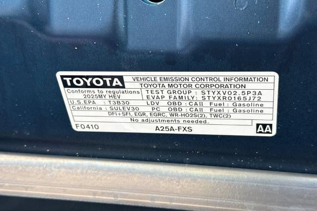 2025 Toyota Camry XSE