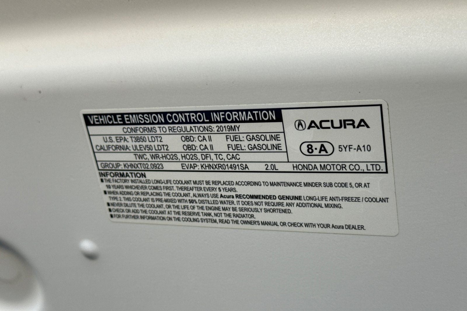 2019 Acura RDX w/A-Spec Pkg