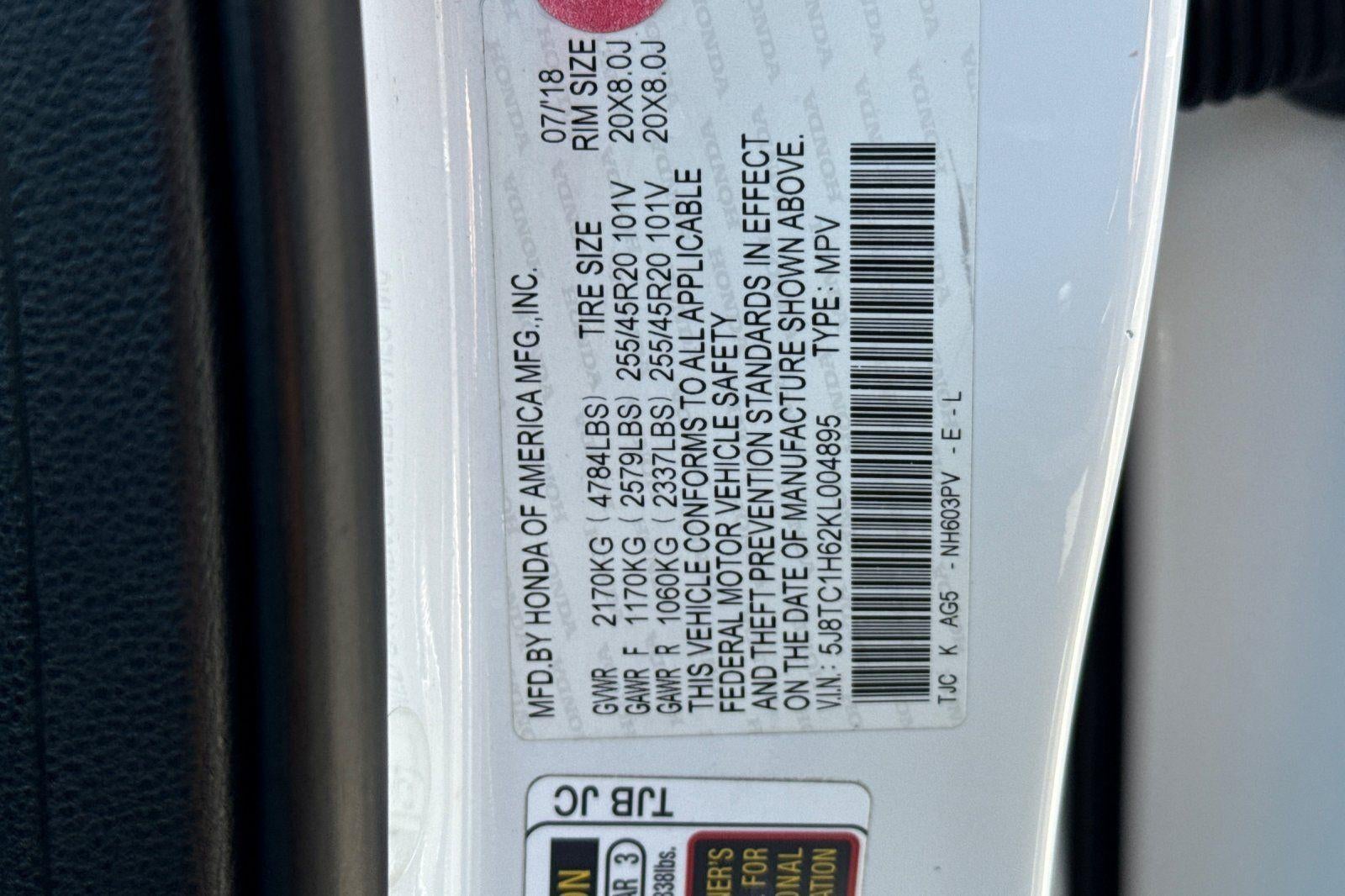 2019 Acura RDX w/A-Spec Pkg