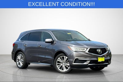 2018 Acura MDX w/Technology Package & AcuraWatch Plus Pkg