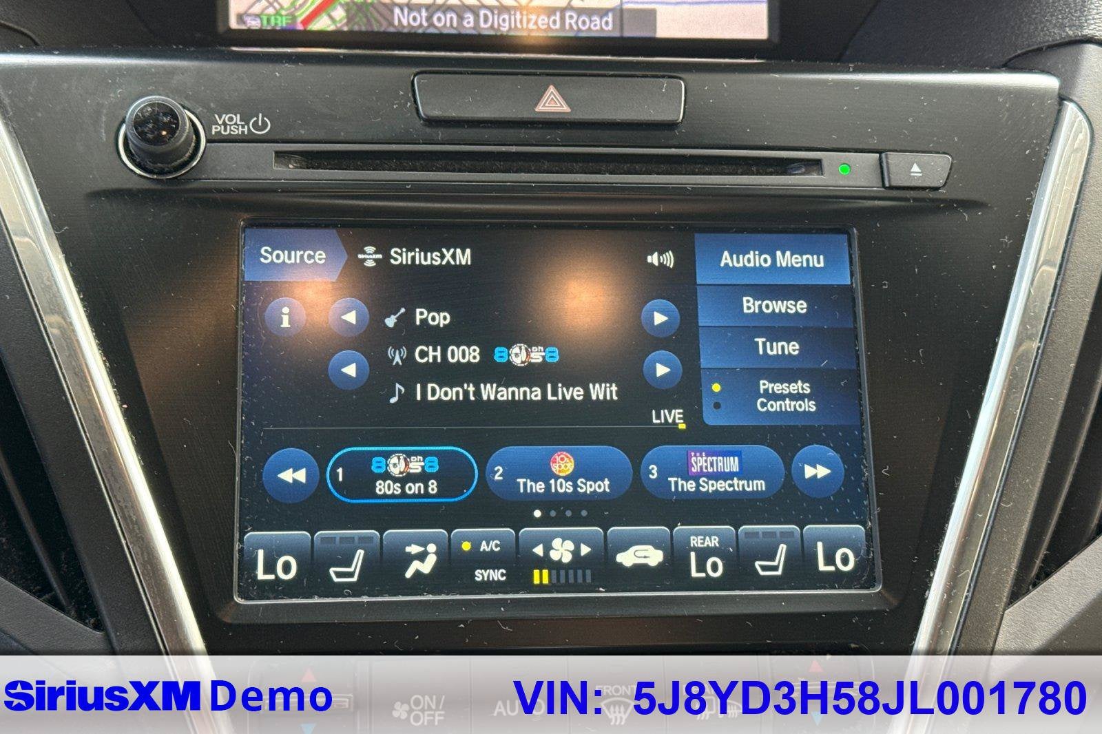 2018 Acura MDX w/Technology Package & AcuraWatch Plus Pkg