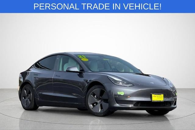 2021 Tesla Model 3 Standard Range Plus Rear-Wheel Drive