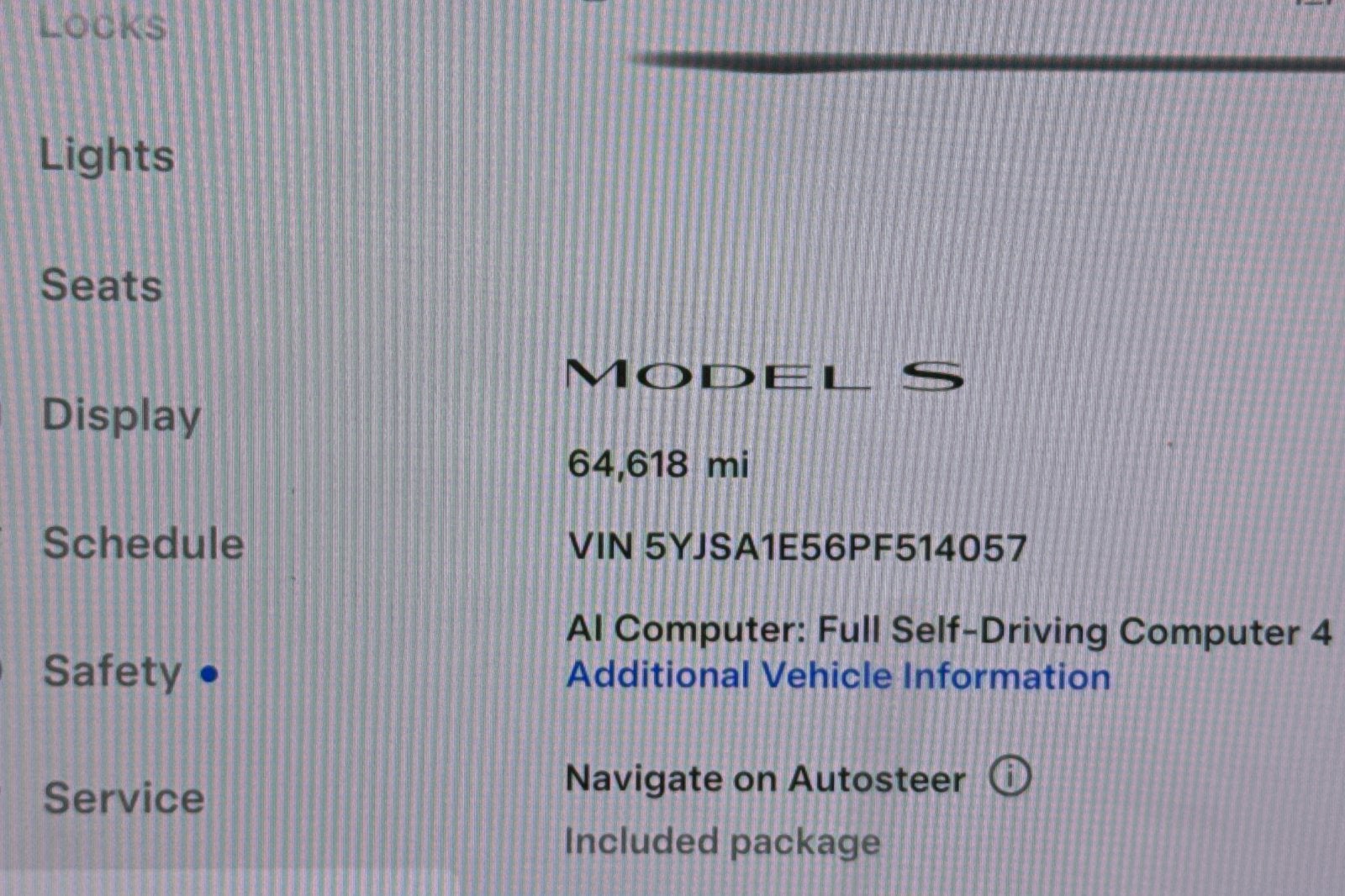 2023 Tesla Model S Base
