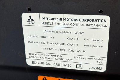2020 Mitsubishi Outlander ES 2.4