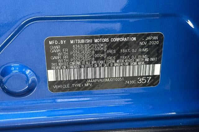 2021 Mitsubishi Outlander Sport 2.0 SE 2WD