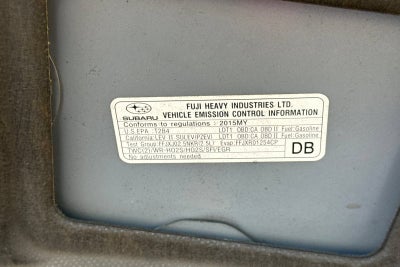 2015 Subaru Forester 2.5i