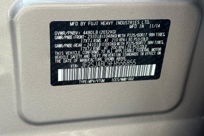 2015 Subaru Forester 2.5i