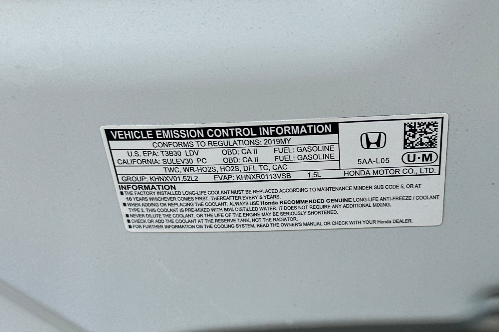 2019 Honda Civic EX