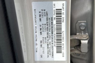 2024 Mazda Mazda3 Hatchback 2.5 S Select Sport