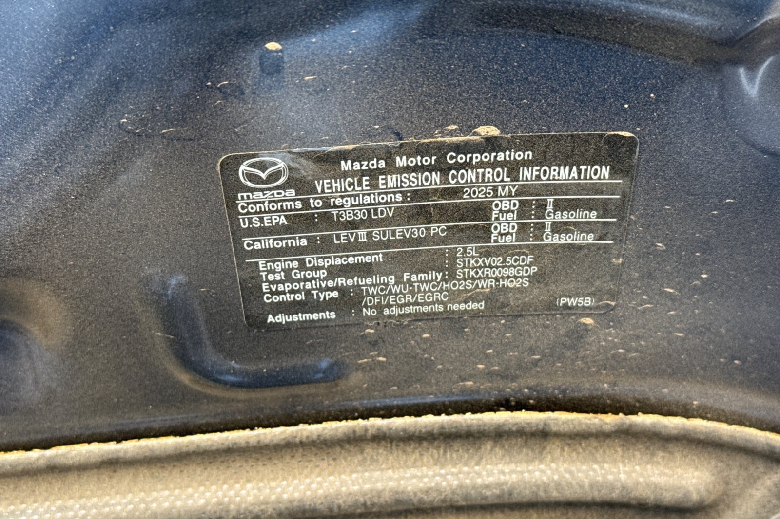 2025 Mazda Mazda3 Hatchback 2.5 S Select Sport