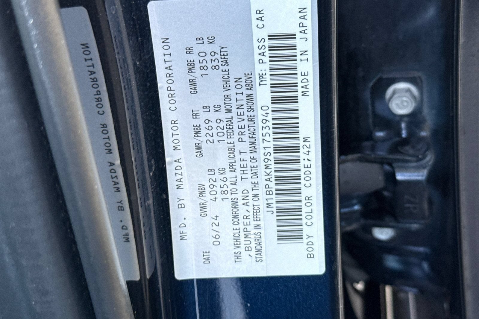 2025 Mazda Mazda3 Hatchback 2.5 S Select Sport