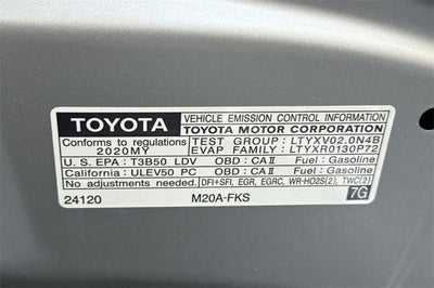 2020 Toyota Corolla Hatchback SE