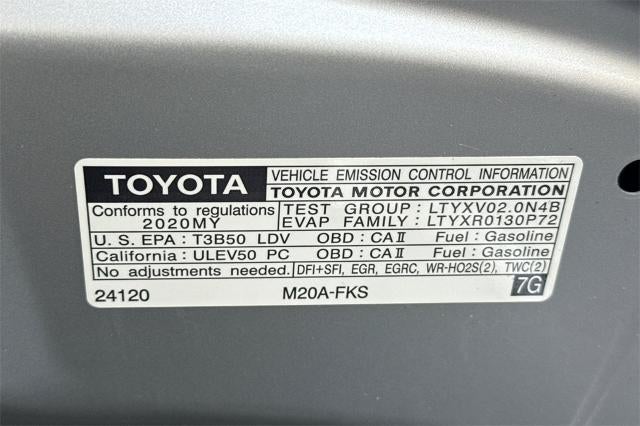 2020 Toyota Corolla Hatchback SE