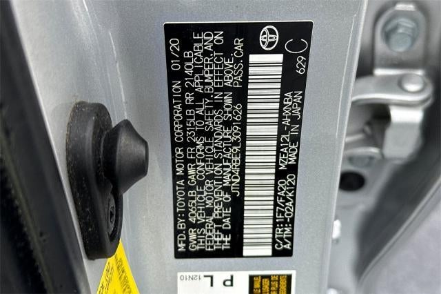 2020 Toyota Corolla Hatchback SE