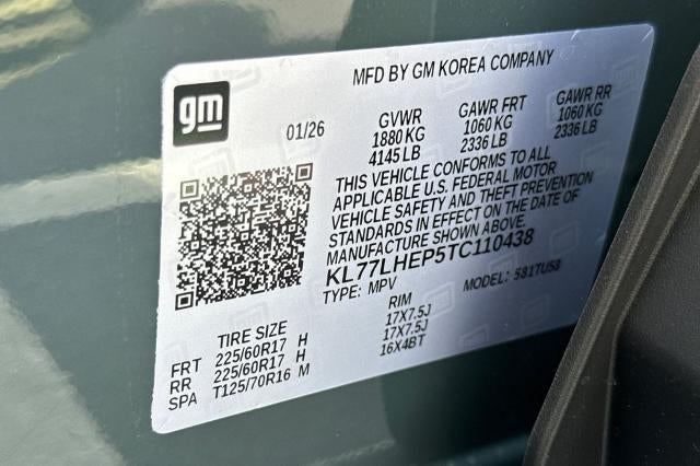 2026 Chevrolet Trax LT