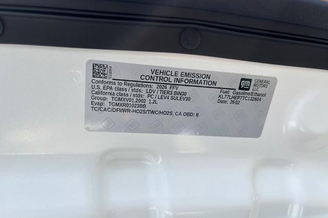 2026 Chevrolet Trax LT