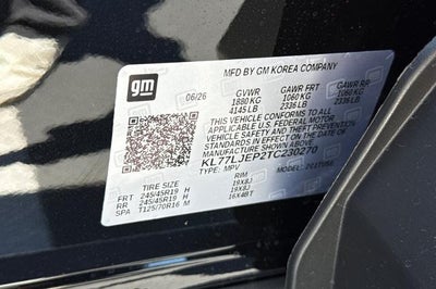 2026 Chevrolet Trax 2RS
