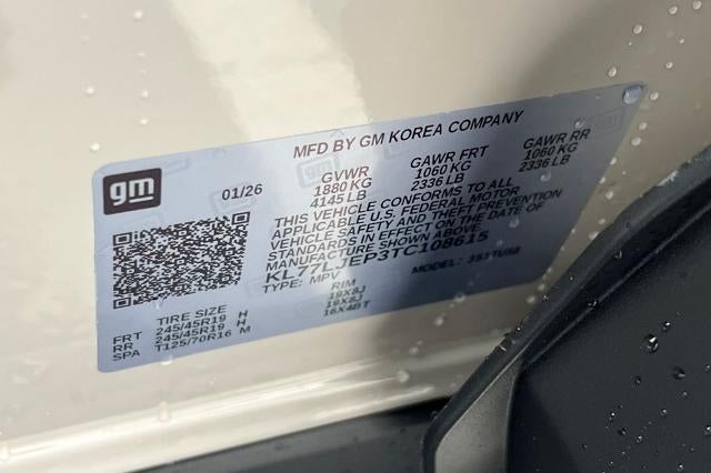 2026 Chevrolet Trax 2RS