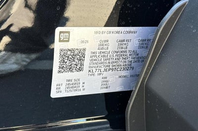 2026 Chevrolet Trax 2RS