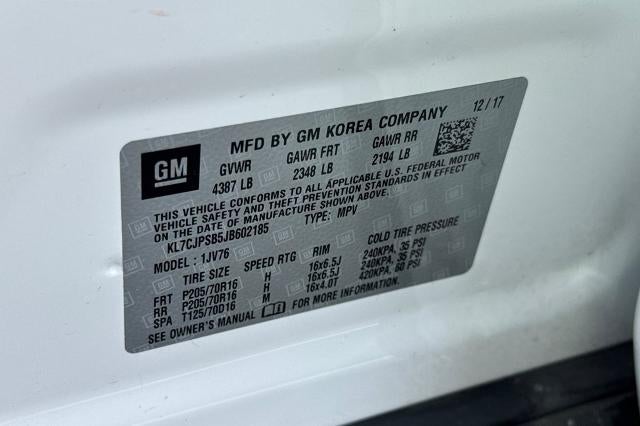 2018 Chevrolet Trax LT