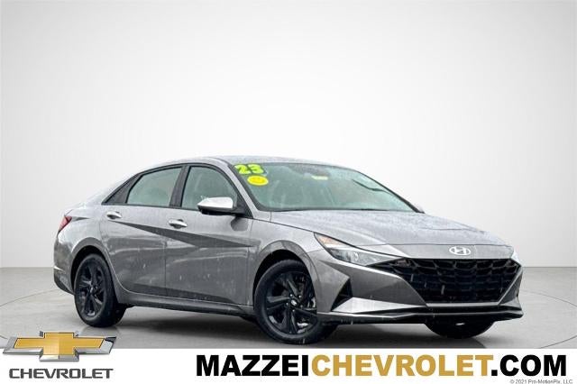 2023 Hyundai Elantra Hybrid Blue