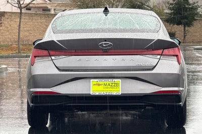 2023 Hyundai Elantra Hybrid Blue
