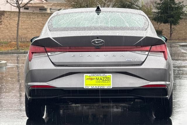 2023 Hyundai Elantra Hybrid Blue
