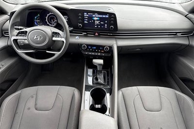 2023 Hyundai Elantra Hybrid Blue