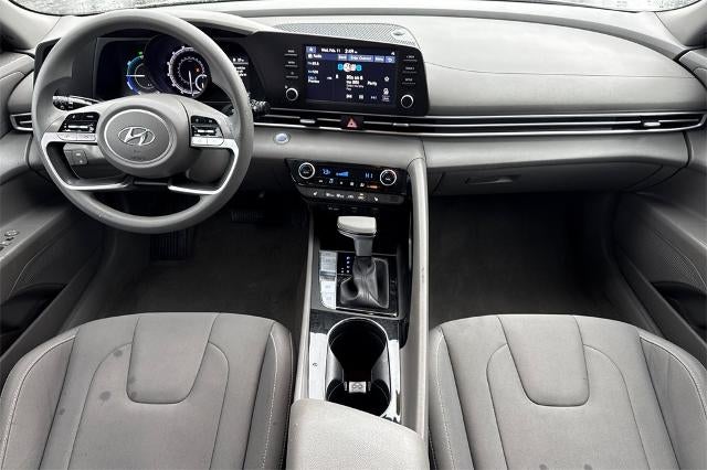 2023 Hyundai Elantra Hybrid Blue
