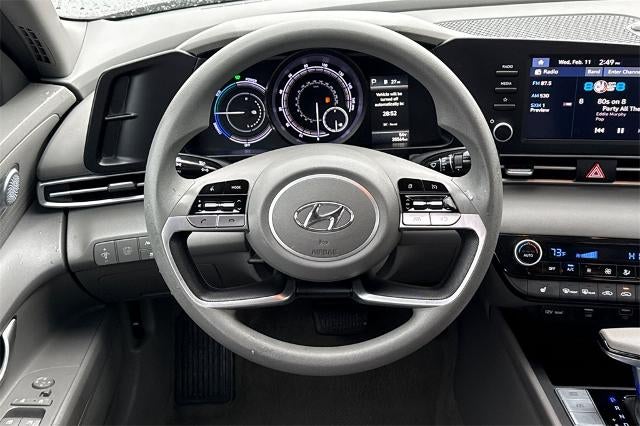 2023 Hyundai Elantra Hybrid Blue